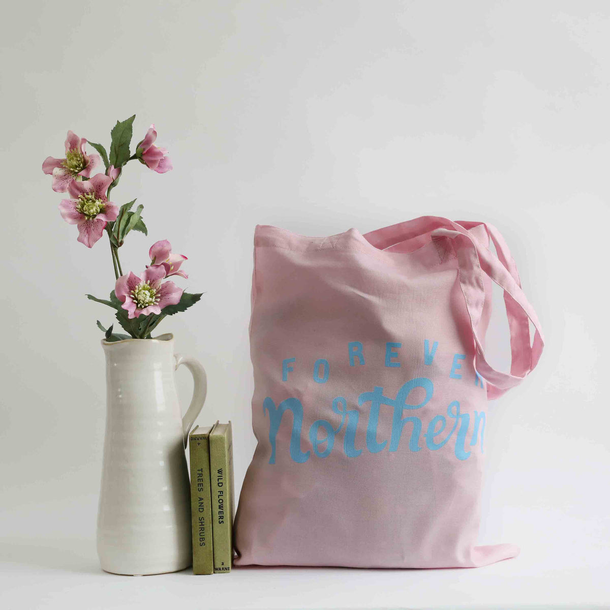 Pink discount tote bag