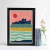 Bamburgh Sunset Print