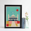 Spanish City In The Sun Print