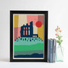 Tynemouth Priory unframed print