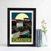 Craster Harbour Print