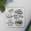 Ham and pease pudding Stottie  Coaster