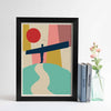 Angel of the North Sunset Print