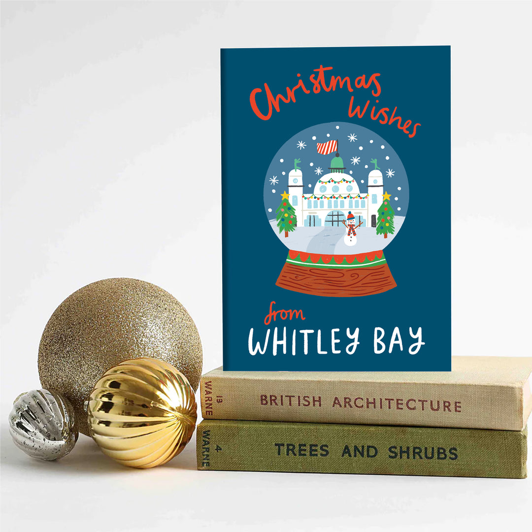 Christmas Wishes from Whitley Bay card