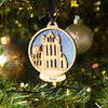 Whitby Abbey Snow Globe Decoration