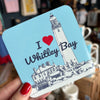 St Mary’s Lighthouse - I ❤️ Whitley Bay coaster