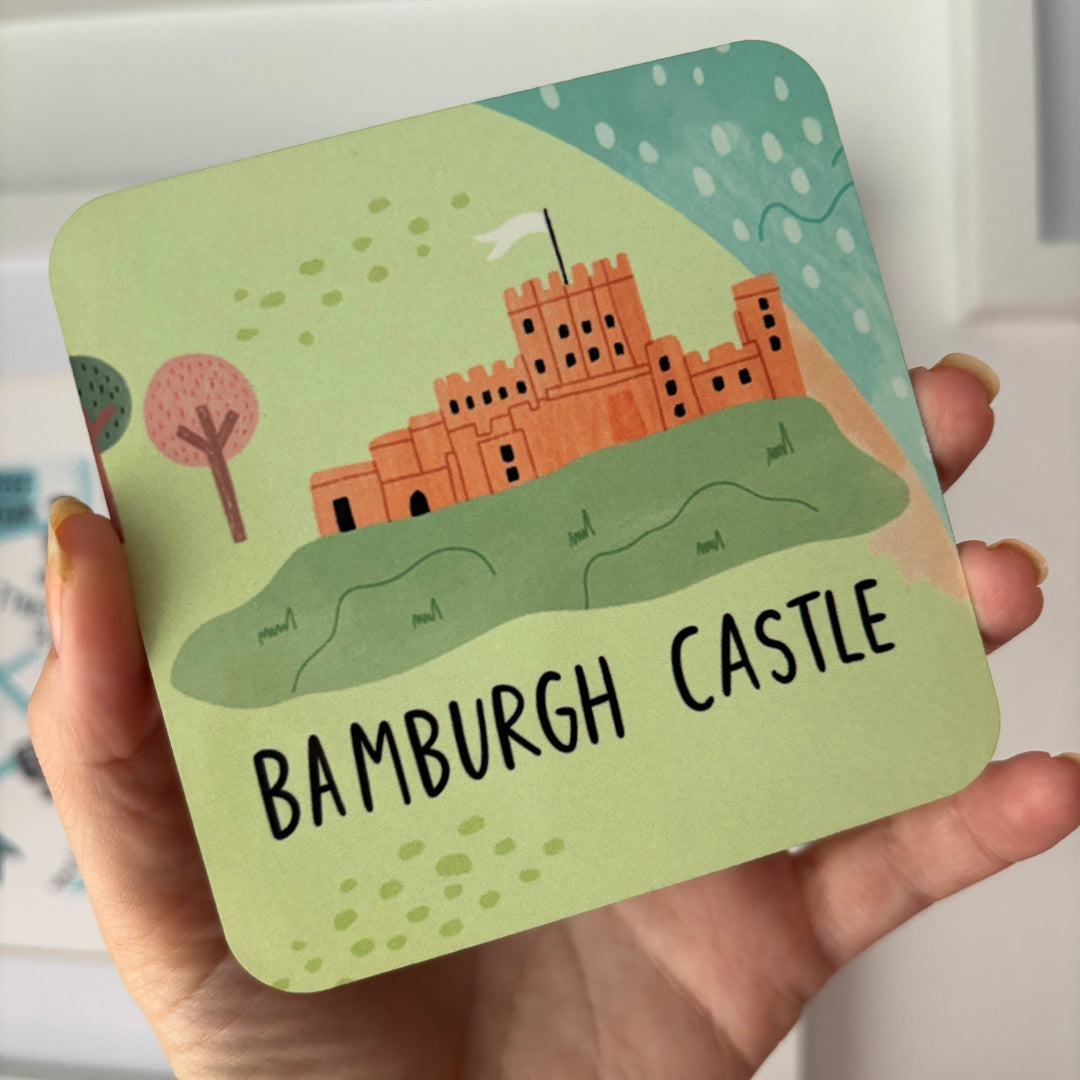 Northumbria Map coasters