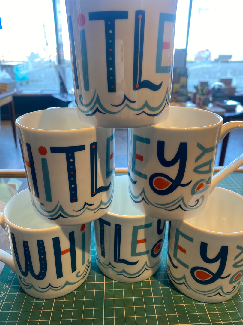 Whitley Bay Bone China Mug