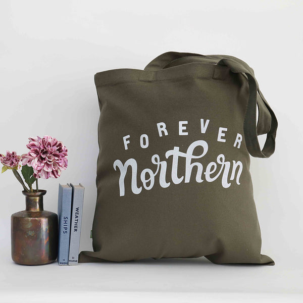 Forever Northern Organic Tote Bag