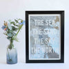 The Sea, The Sand, The Sky, The North Print