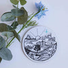 Celebrating Northumberland coaster