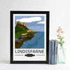 Lindisfarne, Holy Island Vintage Style Print