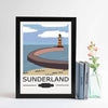 Sunderland Vintage Style Print