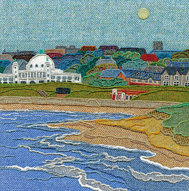 Whitley Bay Textile card