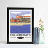 Cullercoats Bay Vintage Style Print