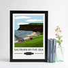 Saltburn-by-the-Sea Vintage Style Print